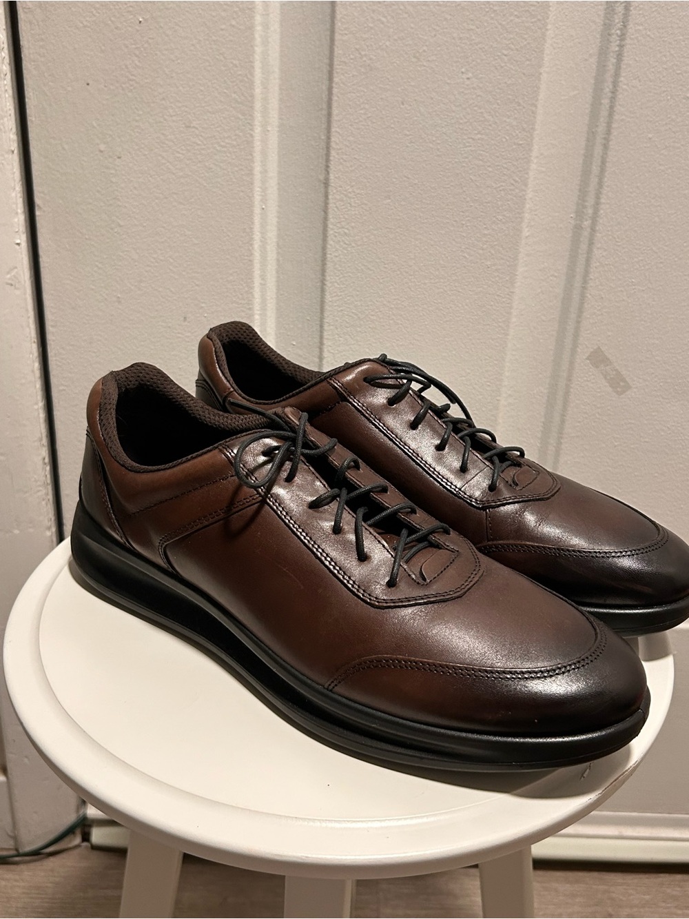 ECCO Aquet leather shoes